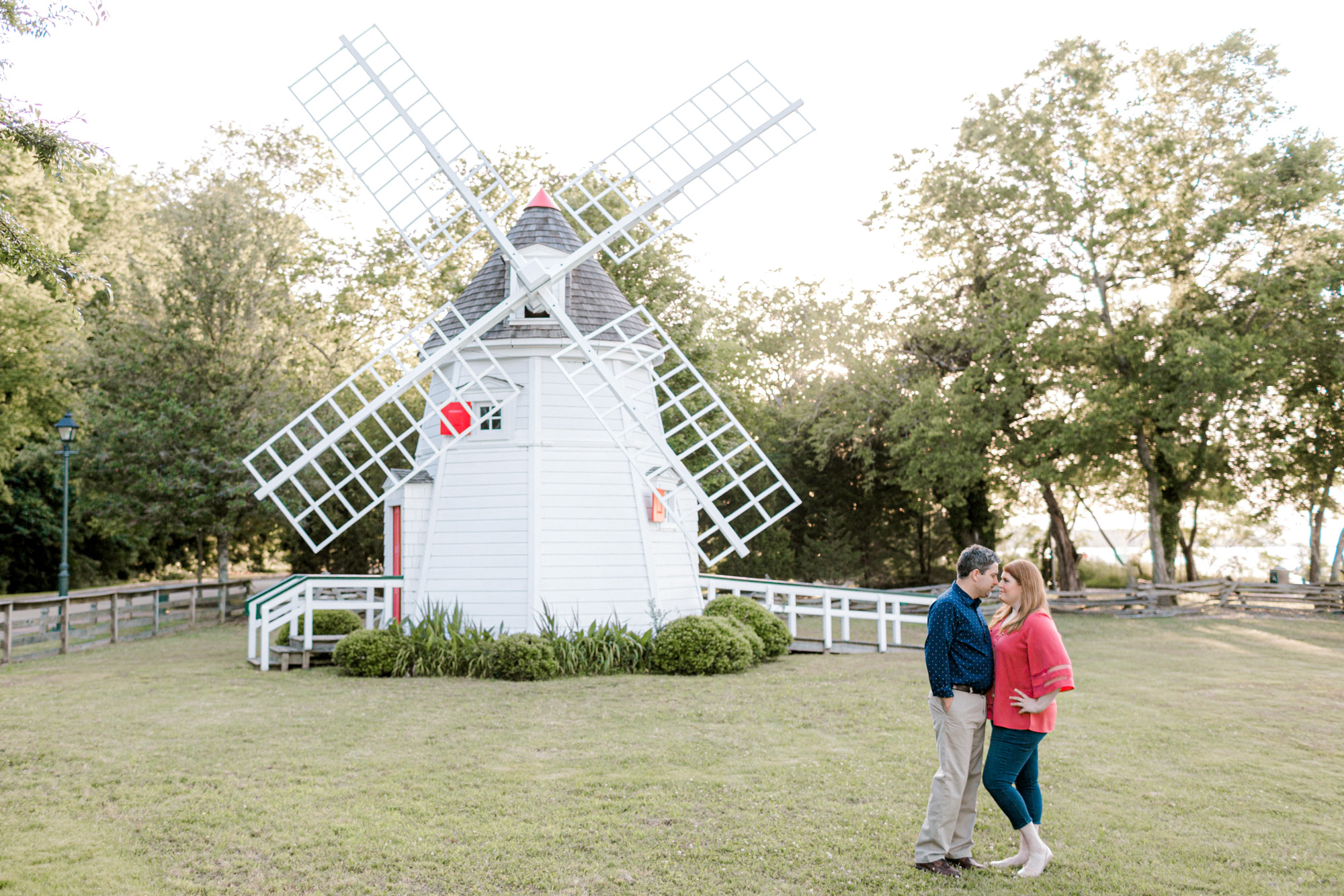 couple with windmill